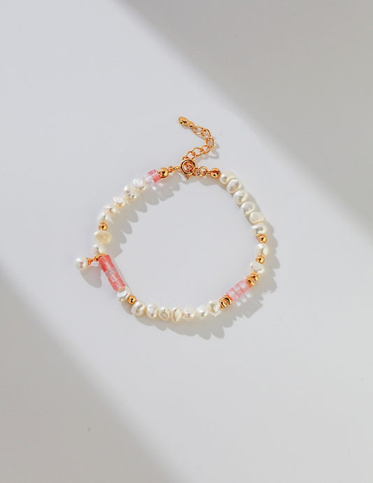 RAINY FOREST ROSA PEARL BRACELET